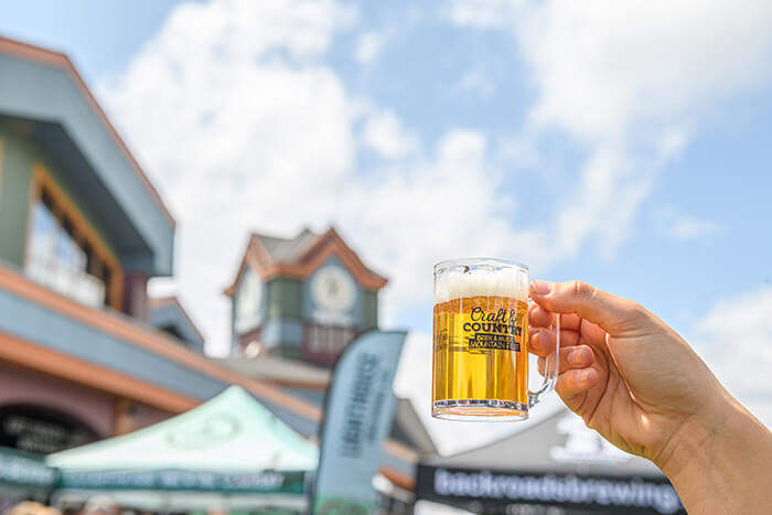 Raising a glass of craft beer to Big White Ski Resort