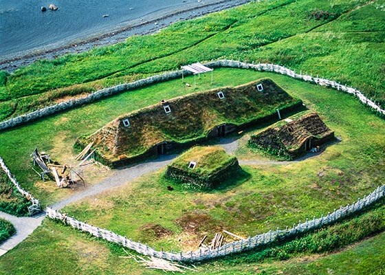 Unearthed viking settlement in Newfoundland