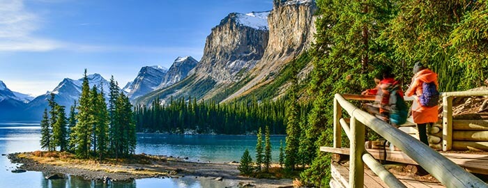 Spirit Island Lookout, Jasper National Park