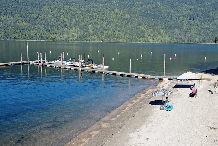 Boat dock at Mara Lake