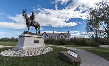 Horse Statue at Fort Calgary