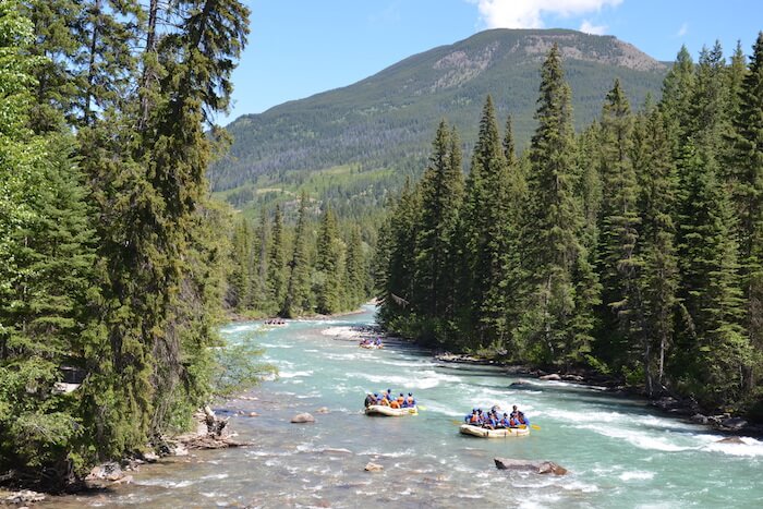 Whitewater Rafting on the Kicking Horse River