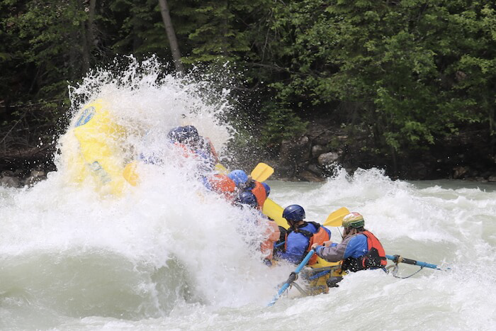 Whitewater Rafting on the Kicking Horse River