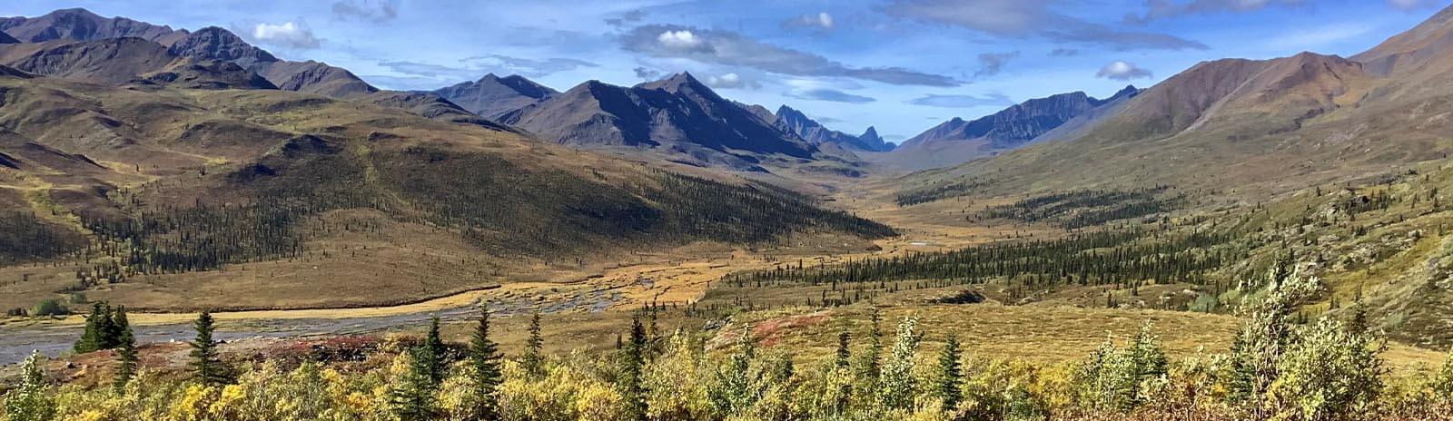 travel trailer on dempster highway