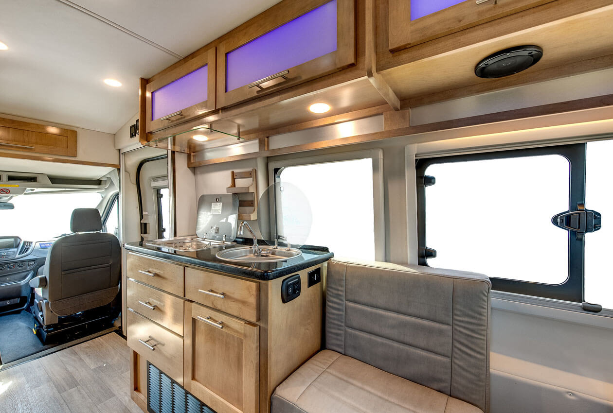 RV Rentals | Deluxe Van Camper | Van 