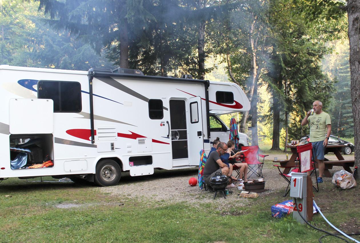 MHA in Campground, BC