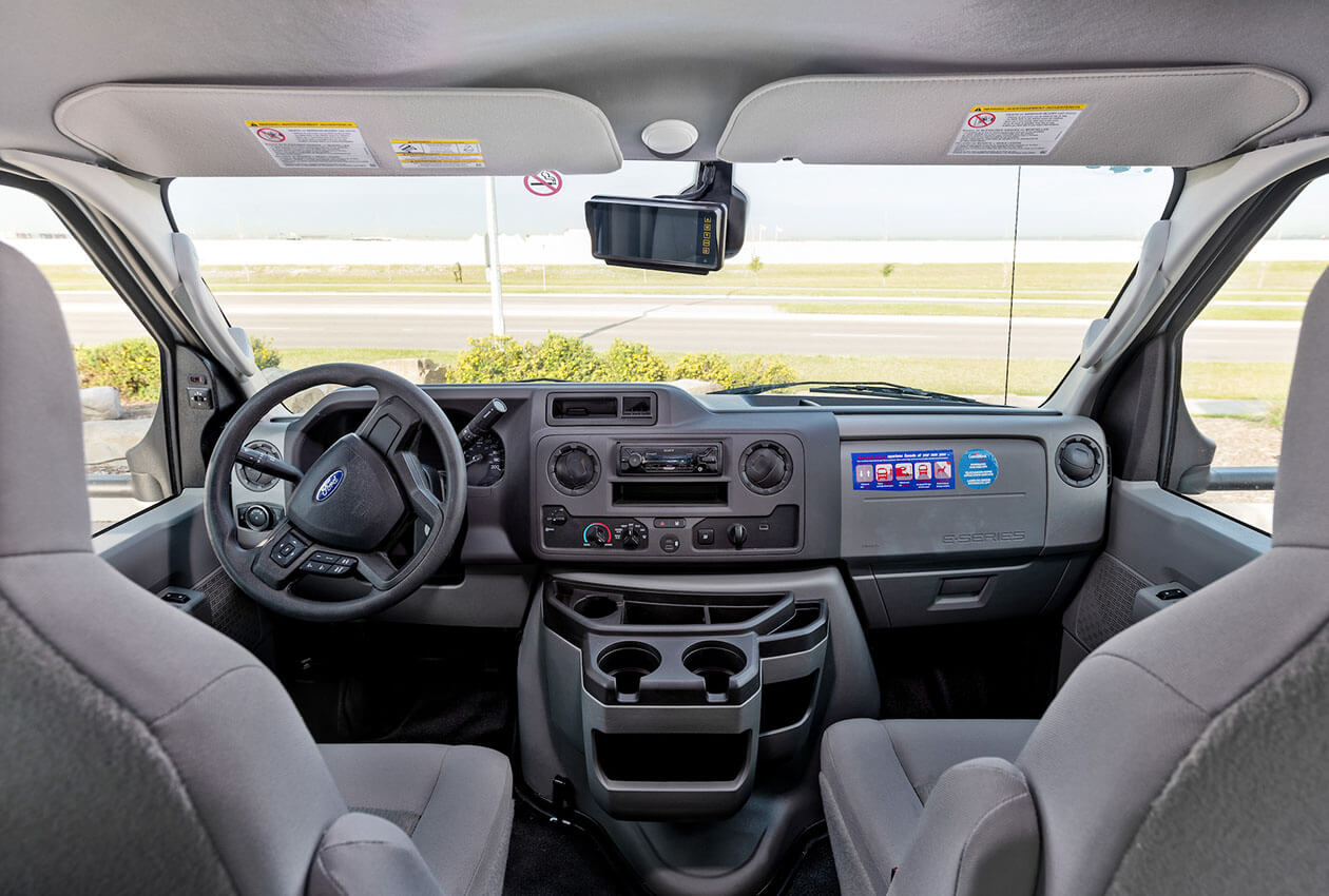 Driver Cab in CanaDream Class C RV